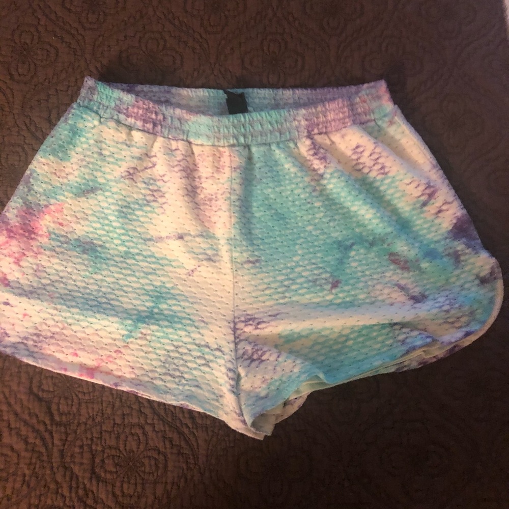 Custom tie dye shorts- never worn!